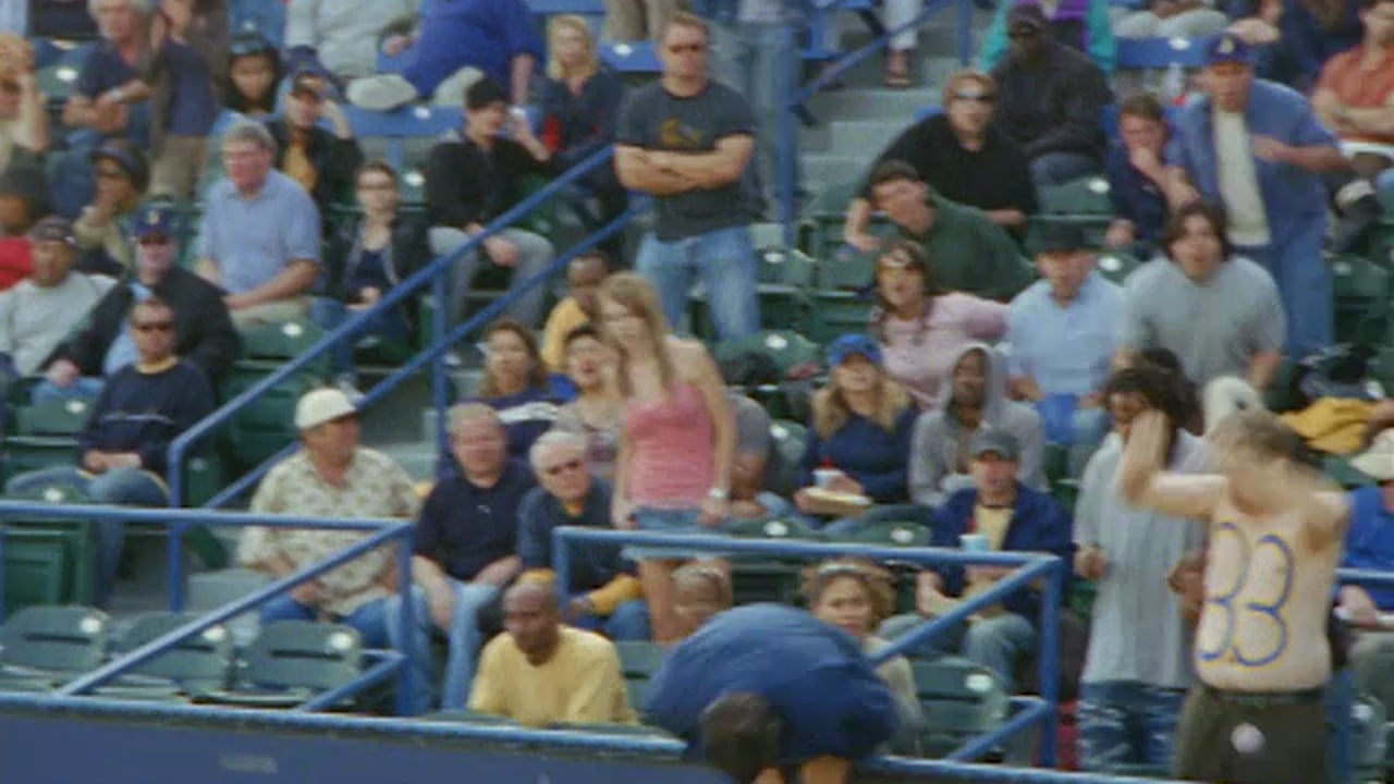 rolling rock foul ball 45